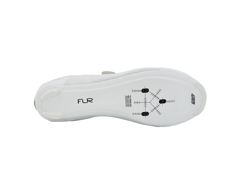 FLR FNT-5 Road Cycling Shoe (Pure White)