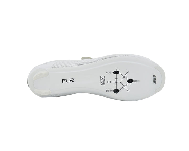 FLR FNT-5 Road Cycling Shoe (Pure White)