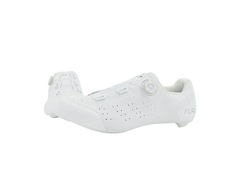 FLR FNT-5 Road Cycling Shoe (Pure White)