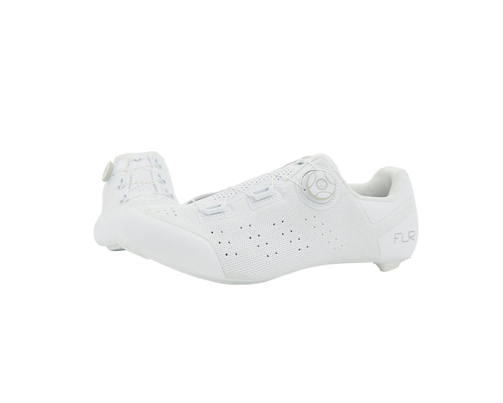 FLR FNT-5 Road Cycling Shoe (Pure White)