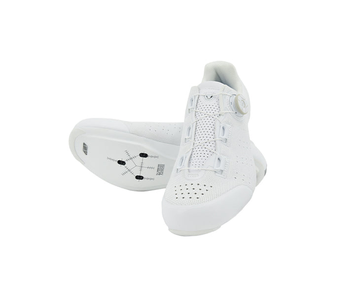FLR FNT-5 Road Cycling Shoe (Pure White)
