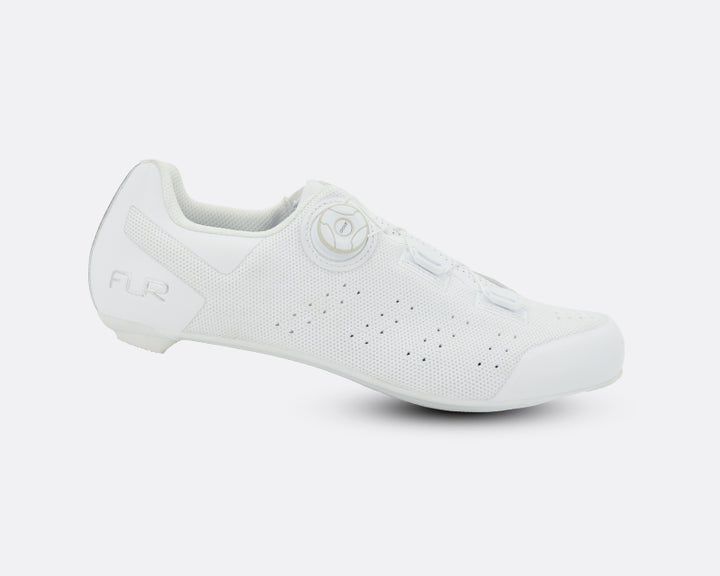FLR FNT-5 Road Cycling Shoe (Pure White)