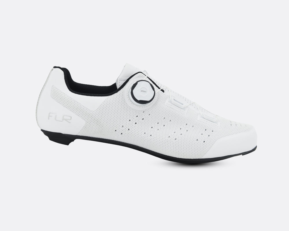 FLR FNT-5 Road Cycling Shoe (White)