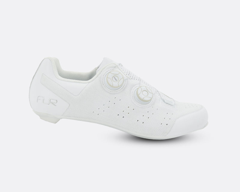 FLR FNT-9 Road Cycling Shoe (Pure White)
