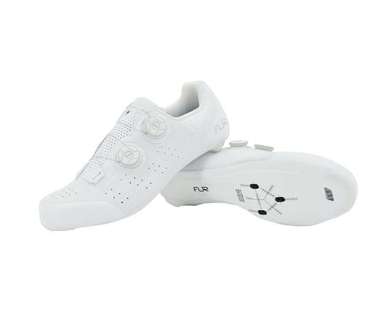 FLR FNT-9 Road Cycling Shoe (Pure White)