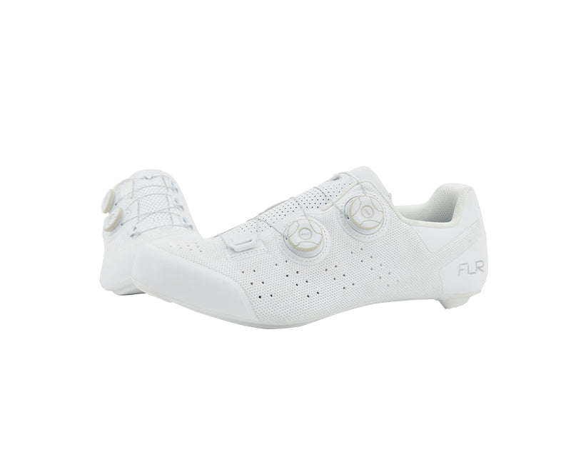 FLR FNT-9 Road Cycling Shoe (Pure White)