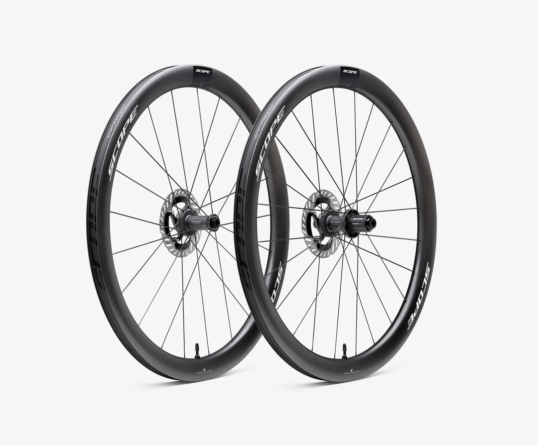 Scope R4 Carbon Tubeless Ready Disc Brake Wheel - Shimano (Black)