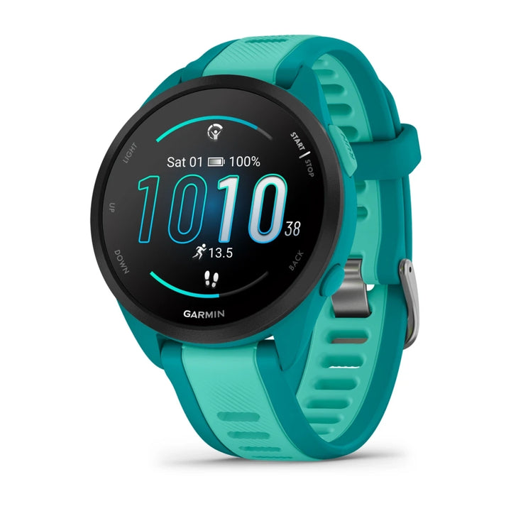 Garmin Forerunner 165 Music Smart Watch (Turquoise/Aqua)