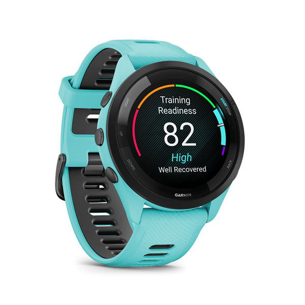 Garmin Forerunner 265 Smart Watch (Aqua/Black)
