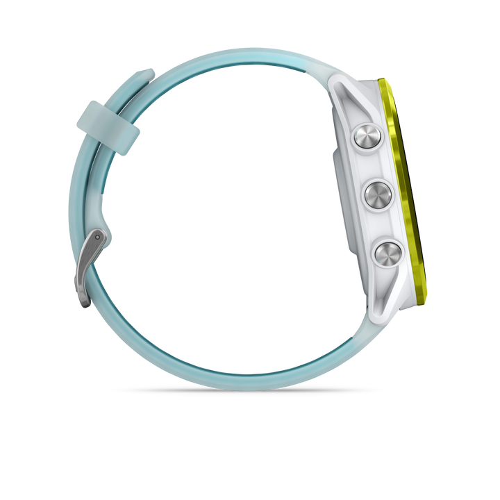 Garmin Forerunner 570 Smart Watch (Amp Yellow Aluminum/Translucent Whitestone/Turquoise Band)