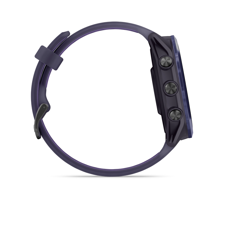 Garmin Forerunner 570 Smart Watch (Indigo Aluminum/Translucent Imperial Purple/Indigo Band)