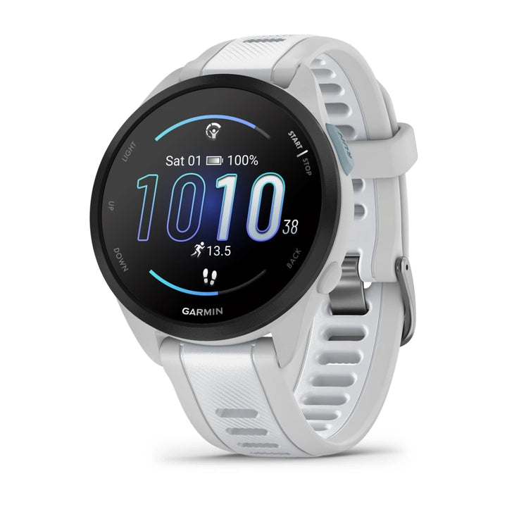 Garmin Forerunner 165 Smart Watch (Mist grey/Whitestone)
