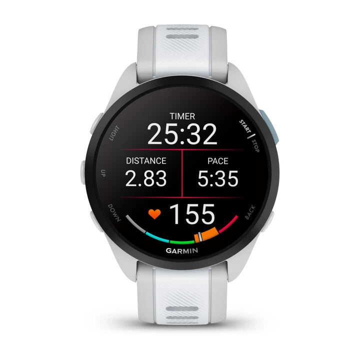 Garmin Forerunner 165 Smart Watch (Mist grey/Whitestone)