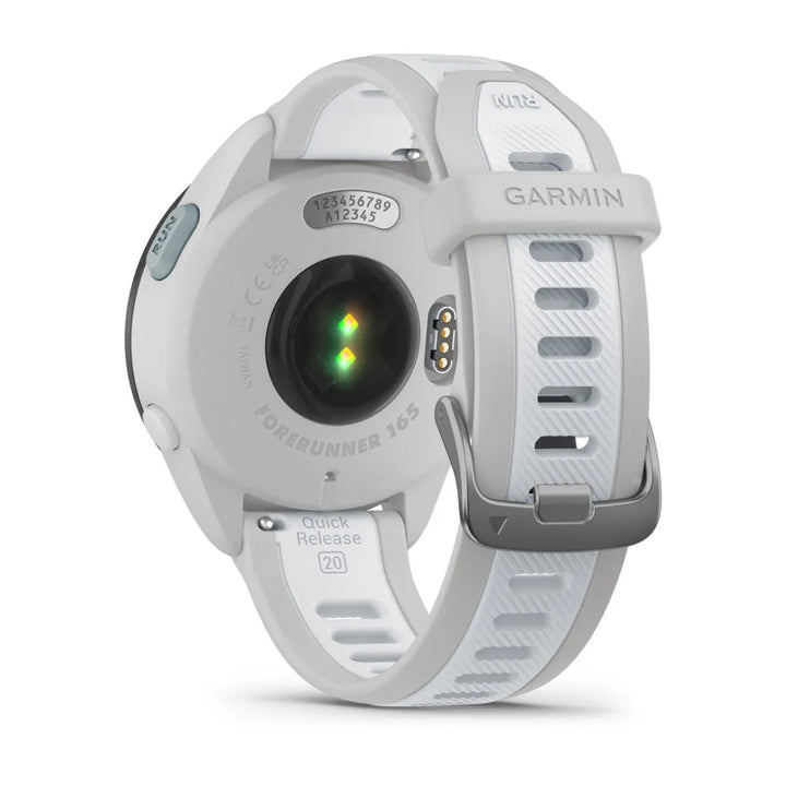 Garmin Forerunner 165 Smart Watch (Mist grey/Whitestone)