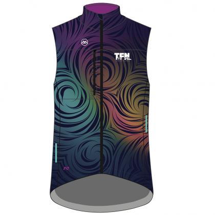 Monton X Tour Of Nilgiris Limited Edition Wind Unisex Cycling Vest (Floral Altitude)