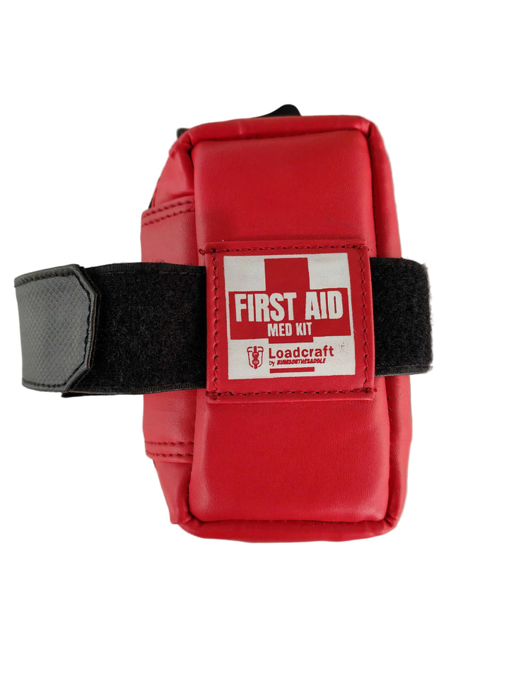 Loadcraft First Aid Essentials Pouch by BUMSONTHESADDLE (Red/Black)