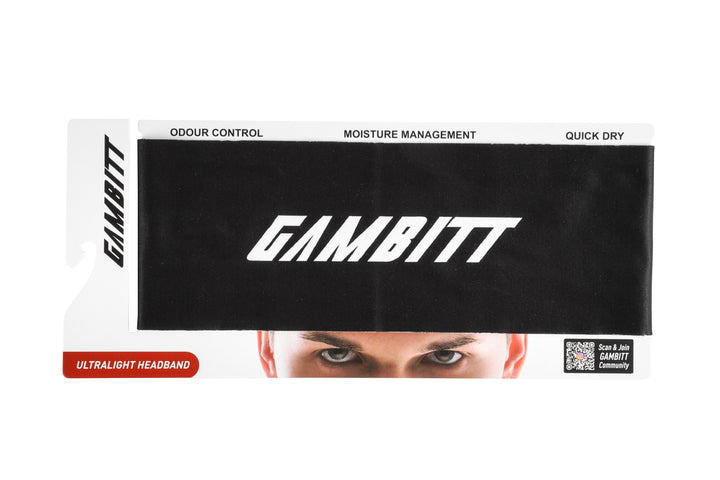 Gambitt Ultralight Headband (Black)