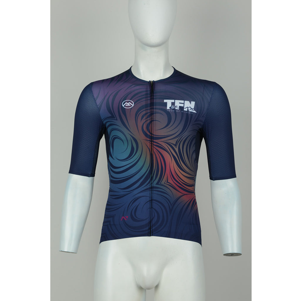 Monton X Tour of Nilgiris Limited Edition Unisex Cycling Jersey (Floral Altitude)