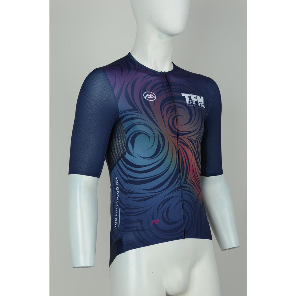 Monton X Tour of Nilgiris Limited Edition Unisex Cycling Jersey (Floral Altitude)