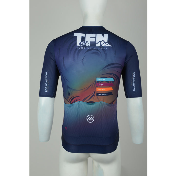 Monton X Tour of Nilgiris Limited Edition Unisex Cycling Jersey (Floral Altitude)