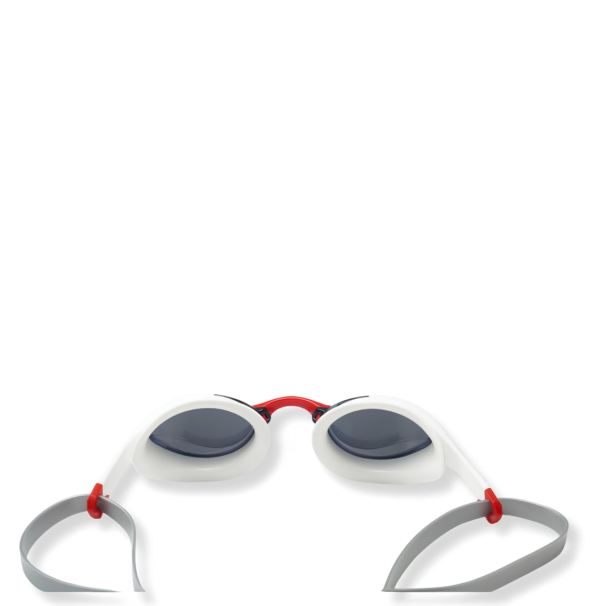 Gambitt Jet UV Swimming Googles (White/Red)