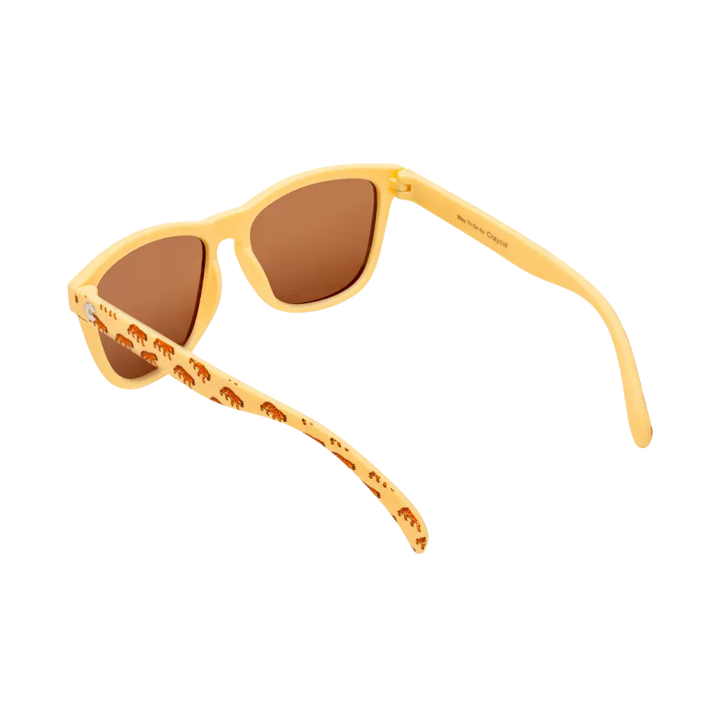 Craycol Jungle Roar Power Sunglasses (Yellow Brown)
