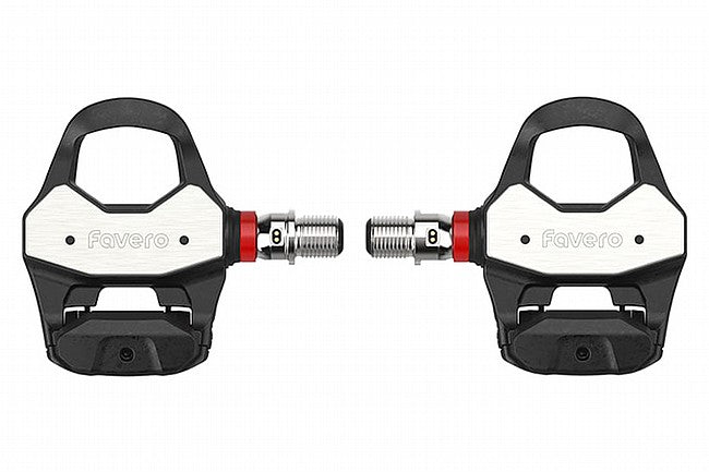 Favero Assioma RL-2 power meter pedal, spindle detail