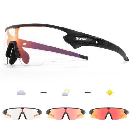 Kapvoe Scvcn S2 Sport Sunglasses (Red/Black)