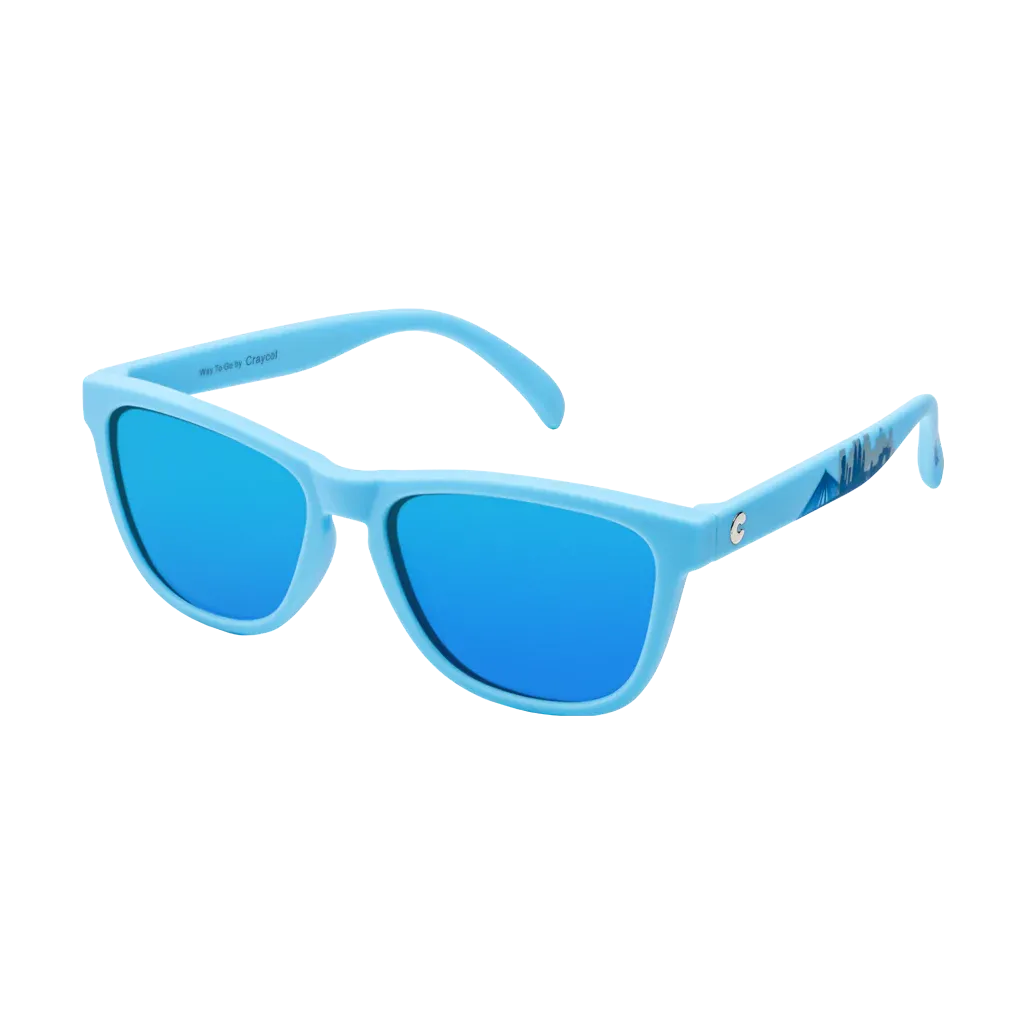 Craycol Kasa Kai Sunglasses (Blue Reflective/Blue)