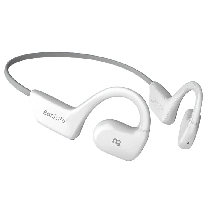 NG EarSafe Lite Open Ear Wireless Headphones (White)