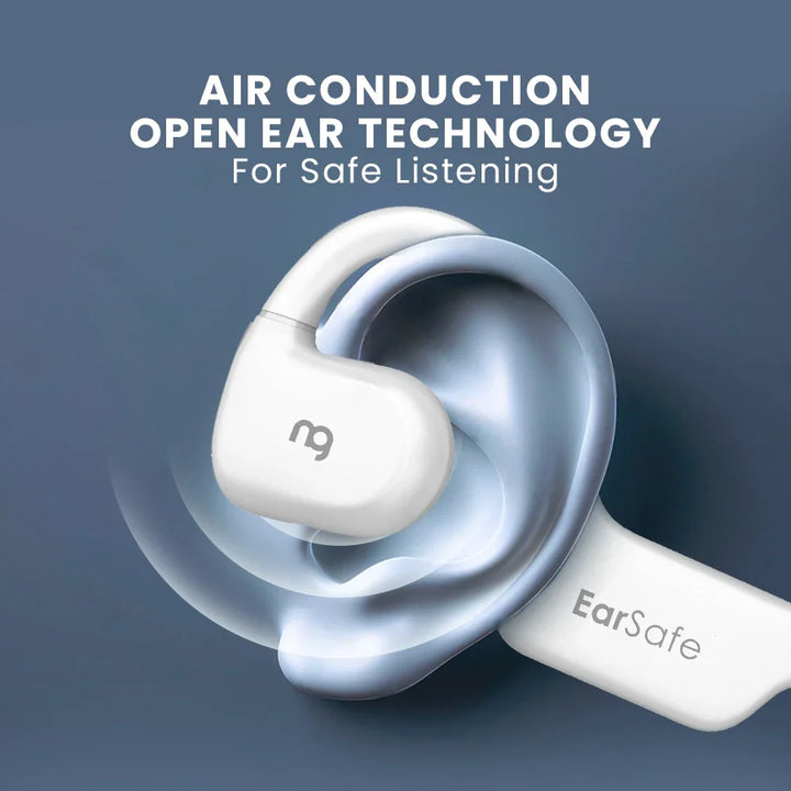 NG EarSafe Lite Open Ear Wireless Headphones (White)
