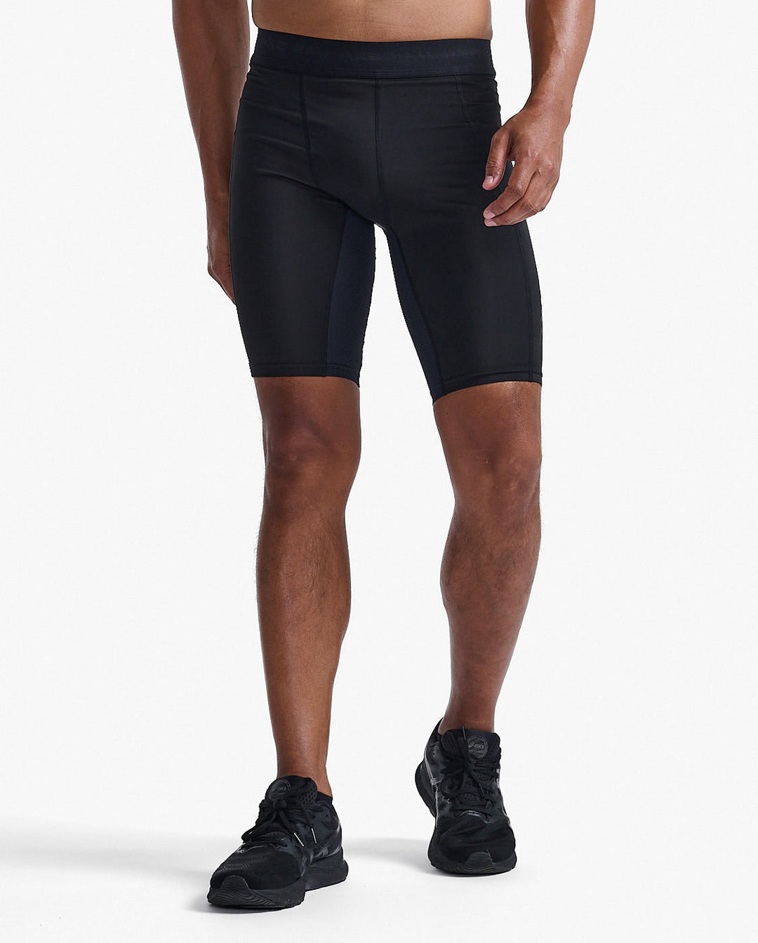 2XU Base Layer Compression Men's Cycling Shorts (Black/Nero)