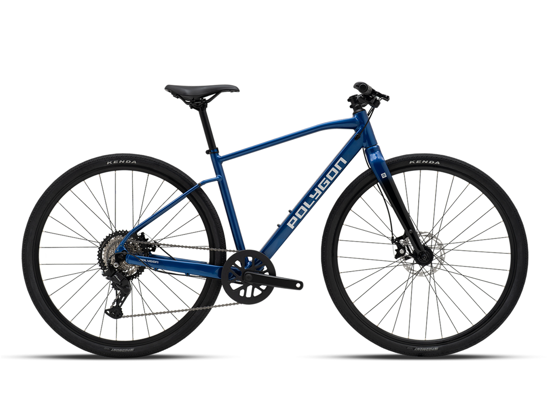 Polygon Path 2 (Metallic Blue)