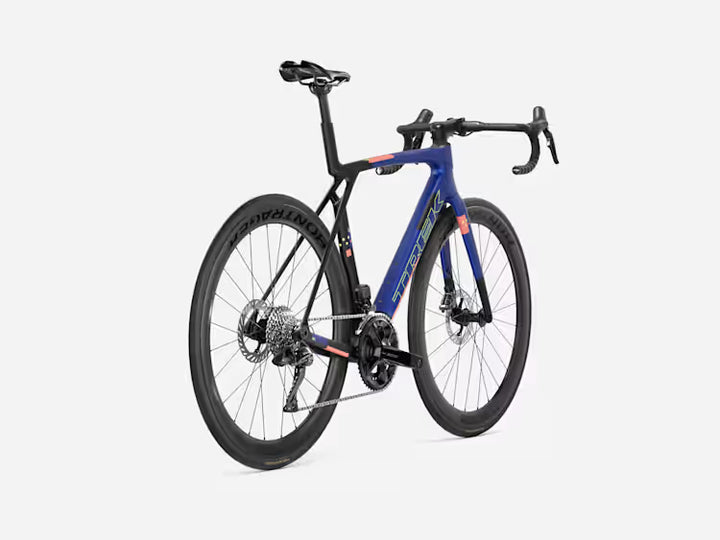 Trek Madone SL 6 Gen 8 (Matte Cobalt Blue/Trek Black/Living Coral)
