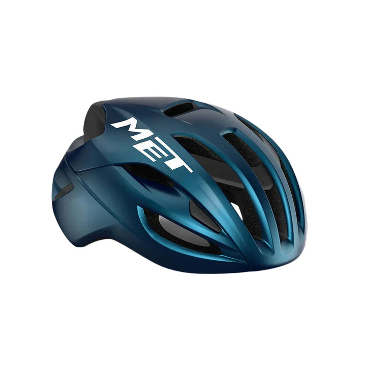 MET Rivale MIPS Road Cycling Helmet (Teal Blue Metallic/Glossy)