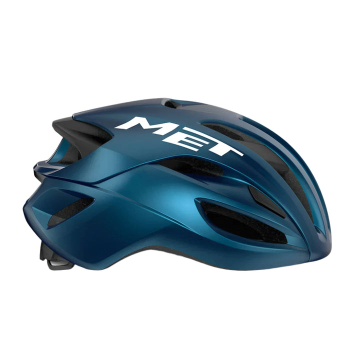 MET Rivale MIPS Road Cycling Helmet (Teal Blue Metallic/Glossy)