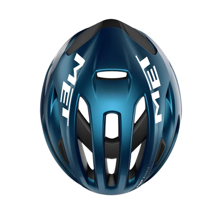 MET Rivale MIPS Road Cycling Helmet (Teal Blue Metallic/Glossy)