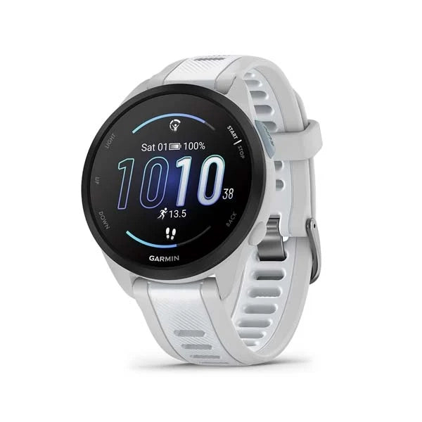 Garmin Forerunner 165 Music Smart Watch (Mist Gray/Whitestone)
