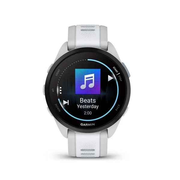 Garmin Forerunner 165 Music Smart Watch (Mist Gray/Whitestone)