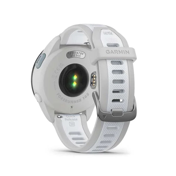 Garmin Forerunner 165 Music Smart Watch (Mist Gray/Whitestone)