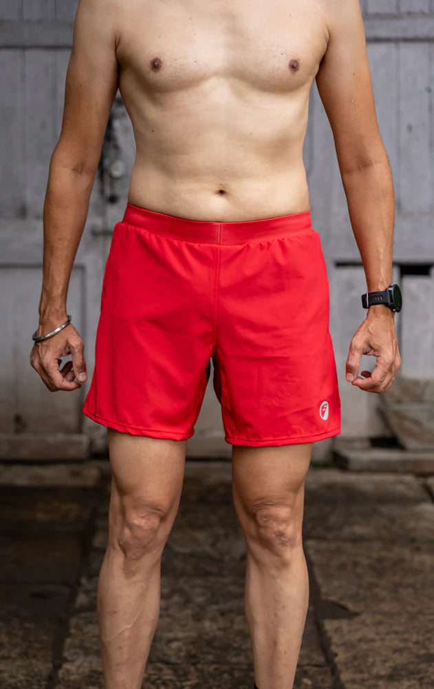 Apace 5 inch Men's Running Shorts (Fire)