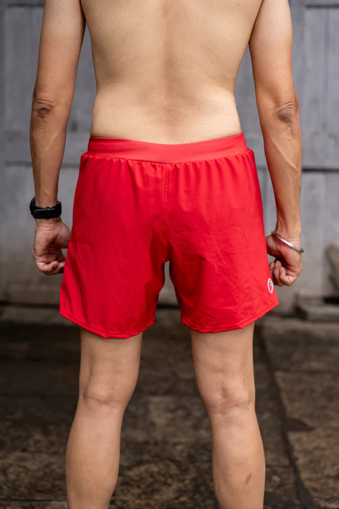 Apace 5 inch Men's Running Shorts (Fire)