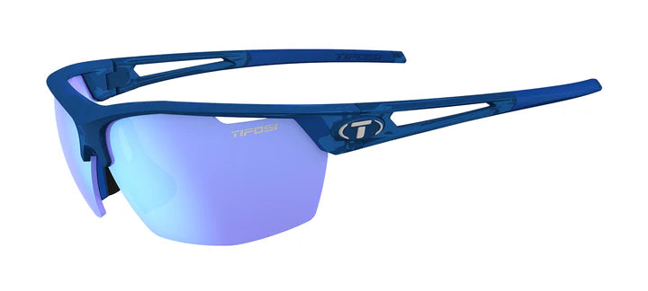 Tifosi Navar Sport Sunglasses (Midnight Vapor/Smoke Tint w/ Sky Blue Mirror)