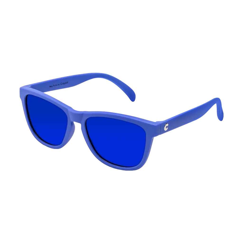 Craycol No more swipe sunnies Sunglasses (Blue Reflective/Purple)
