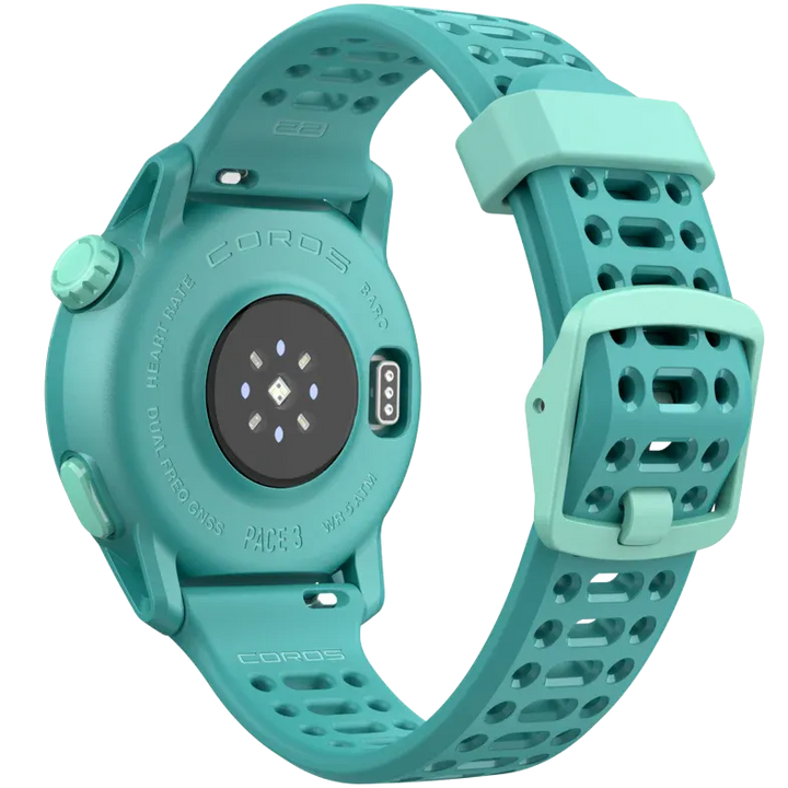 Coros Pace 3 Silicone Smart Watch (Emerald)