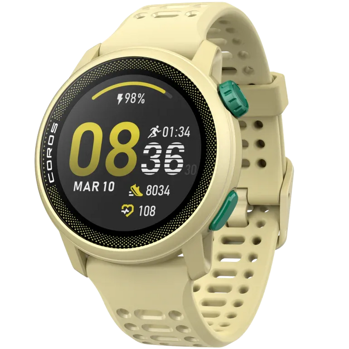 Coros Pace 3 Silicone Smart Watch (Mist)