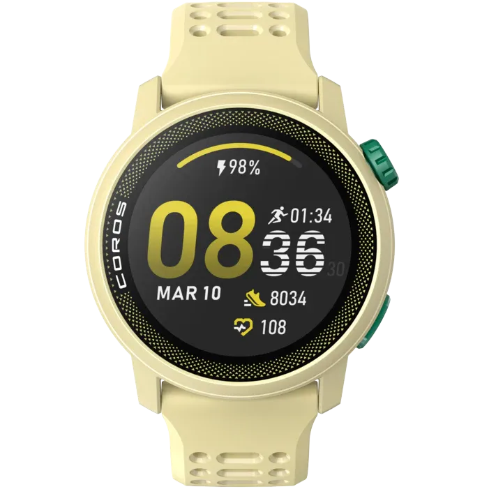 Coros Pace 3 Silicone Smart Watch (Mist)