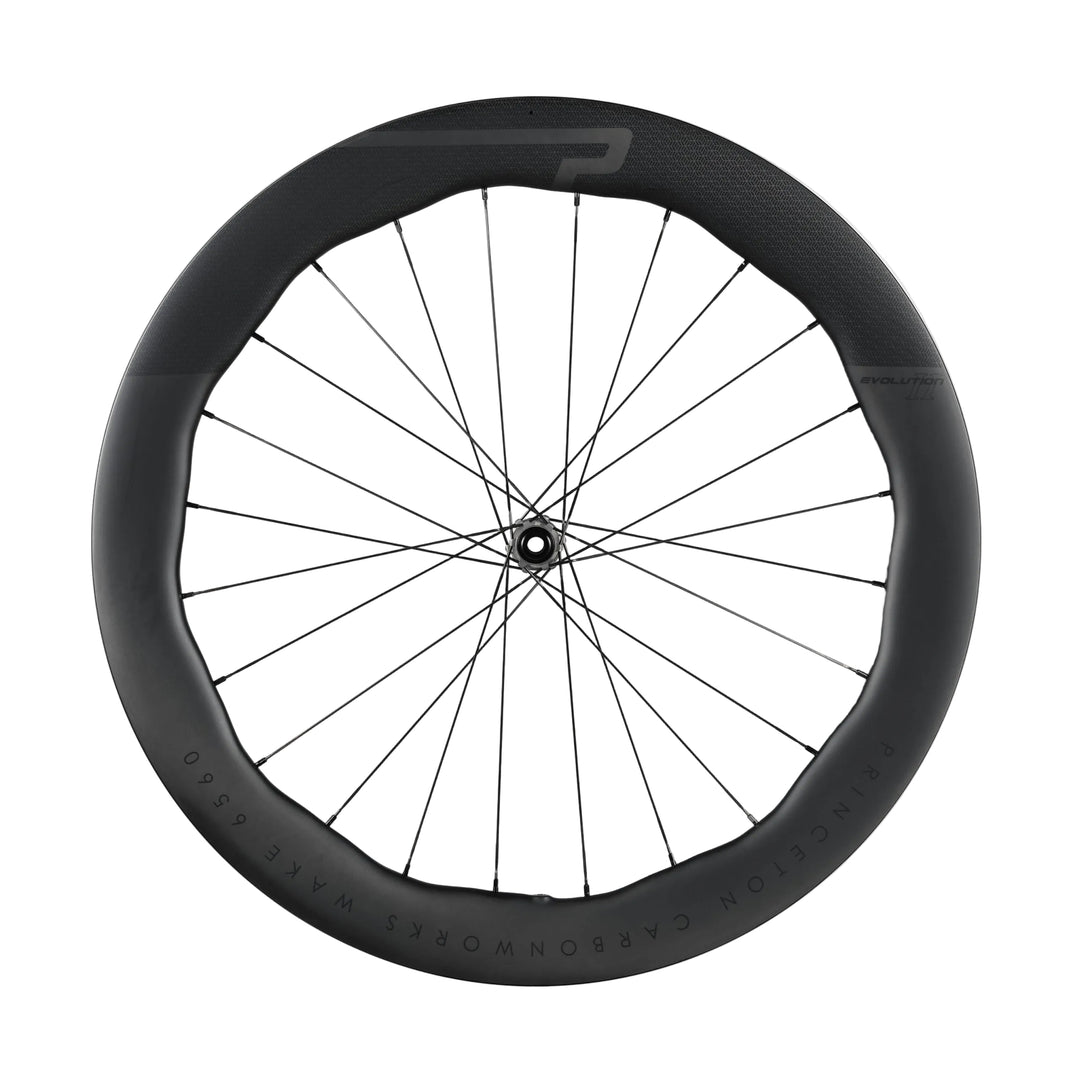 Princeton Carbonworks Wake 6560 Evolution Carbon Tubeless Ready Disc Brake Wheel - Shimano (Matt/Black)