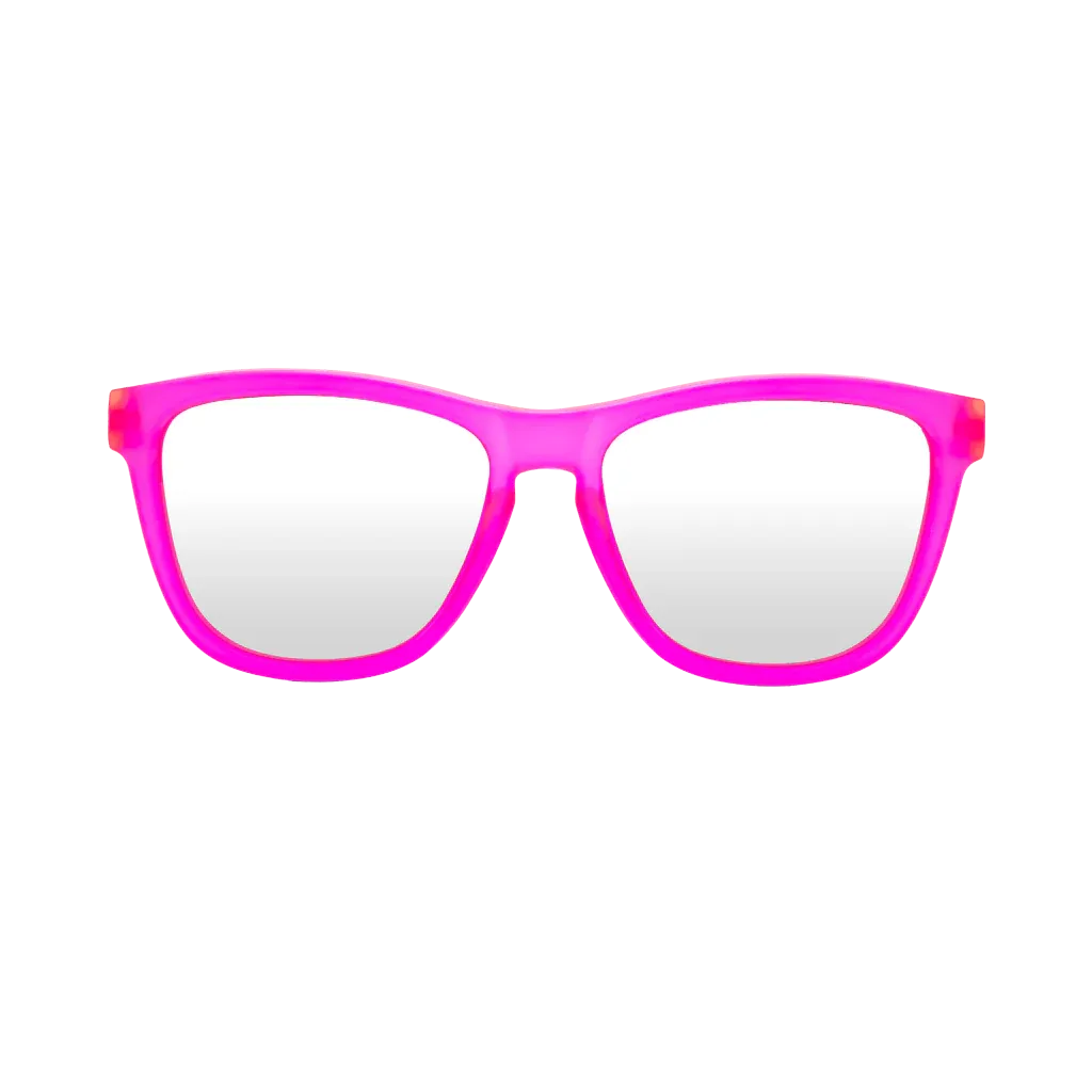 Craycol Pink Party Power Sunglasses (Transparent Pink)