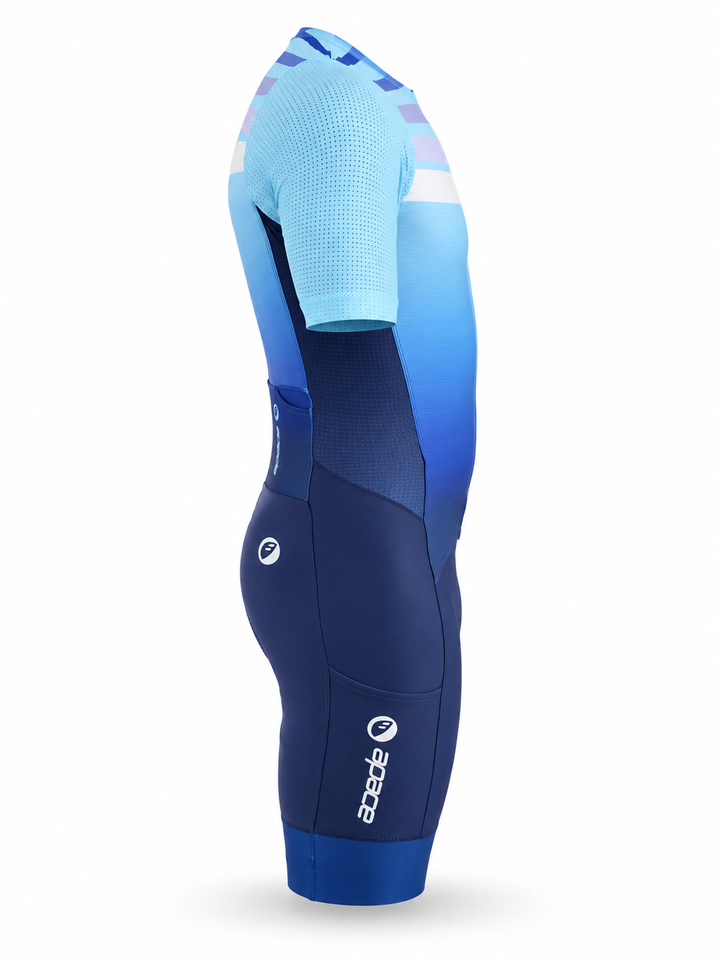 Apace Butterfly Volt Unibody Trisuit (Men's) (Glacier) - alternate profile
